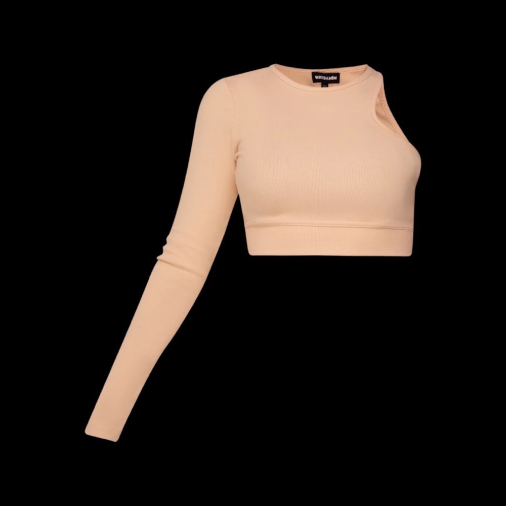 Waydamin NUDE CUT OUT TOP